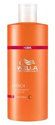 Питательный шампунь для объема нормальных и тонких волос - Wella Professional Enrich Volumizing Shampoo For Fine To Normal Hair 500 мл Питательный шампунь для объема нормальных и тонких волос - Wella Professional Enrich Volumizing Shampoo For Fine To Normal Hair 500 мл