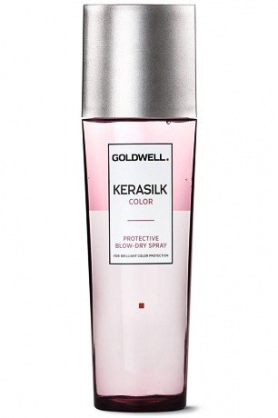 Спрей термозащитный с кератином для окрашенных волос - Goldwell Kerasilk Color Protective Blow-Dry Spray125 мл