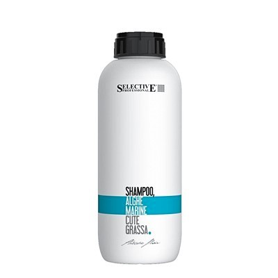 Шампунь "Морские водоросли" нормализирует работу сальных желез - Selective Professional Shampoo Alghe Marine 1000 мл