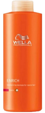 Питательный шампунь для увлажнения жестких волос - Wella Professional Enrich Moisturizing Shampoo For Coarse Hair 1000 мл Питательный шампунь для увлажнения жестких волос - Wella Professional Enrich Moisturizing Shampoo For Coarse Hair 1000 мл