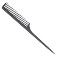 Расческа карбон с хвостиком Erika SС 025