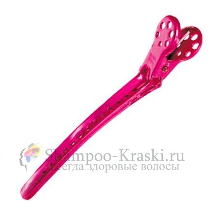Зажимы для волос Clip L PINK Y.S.Park Professional (5 шт. в упаковке)