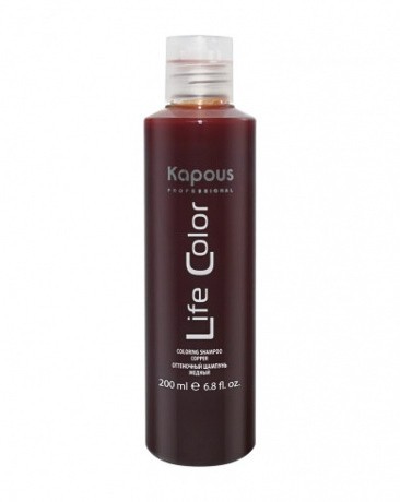 Оттеночный шампунь для волос "Life Color", медный - Kapous Professional Life Color Cooper 200 мл