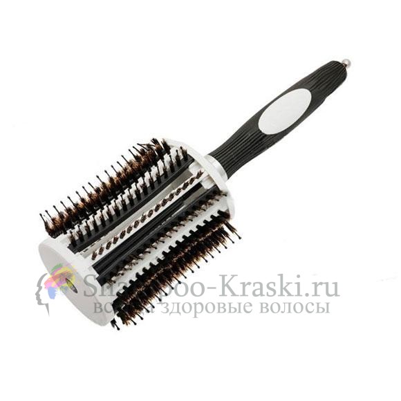 Olivia Garden THERMO ACTIVE Термобрашинг ион+щетина+нейлон 65 мм