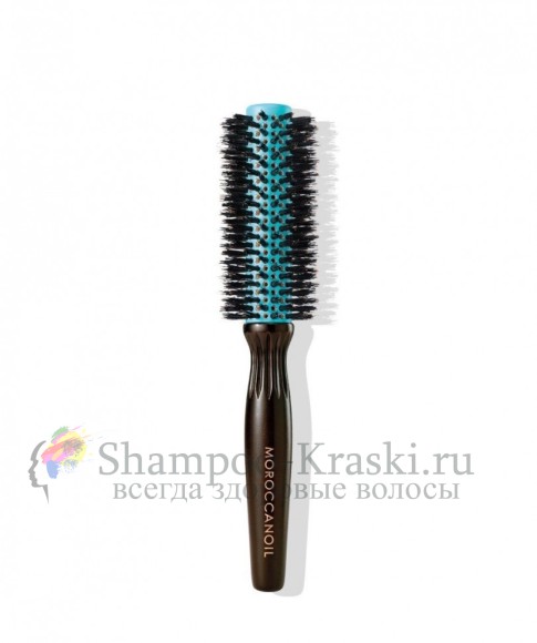 Расческа из натуральной щетины - Moroccanoil Boar Bristle Round Brush 25мл