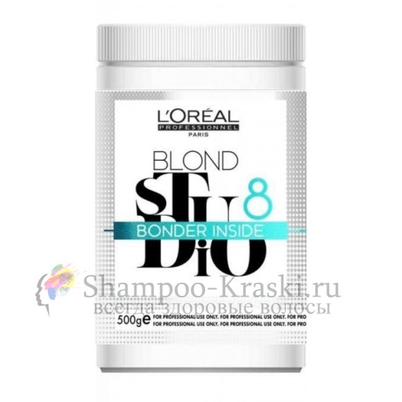 Обесцвечивающая пудра для открытых техник - Loreal Blond Studio Ultra Compact Lightening Powder 500мл