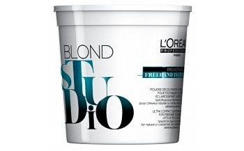 Обесцвечивающая пудра для открытых техник - Loreal Blond Studio Ultra Compact Lightening Powder 500мл Обесцвечивающая пудра для открытых техник - Loreal Blond Studio Ultra Compact Lightening Powder 500мл