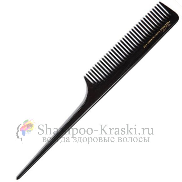 Расческа каучуковая с хвостиком PEGASUS MZ-102