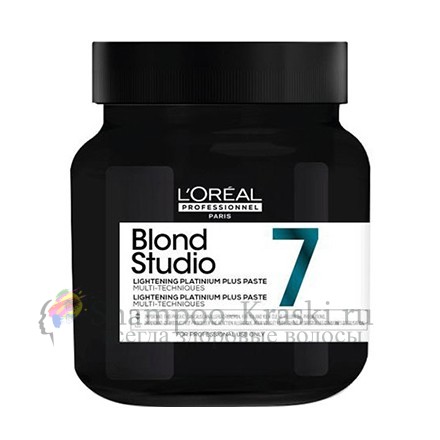 Осветляющая паста амиачная - Blond Studio Platinium Plus 500мл