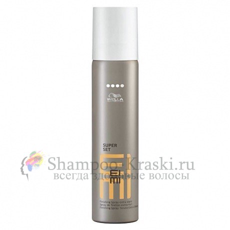 Лак для волос экстрасильной фиксации - Wella Professionals EIMI Super Set 300 мл