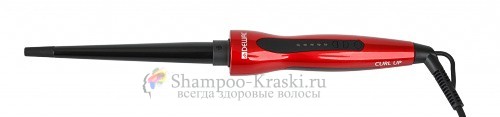 Плойка для волос DEWAL Curl Up конусная с терморегулятором 10-19 мм