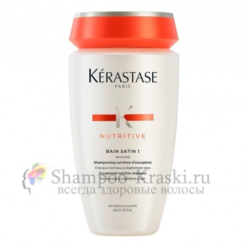 Шампунь для нормальных и слегка сухих волос Сатин №1 - Kerastase Nutritive Irisome Bain Satin 1 Iris 250 мл