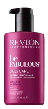 Кондиционер для нормальных и густых волос - Revlon Be Fabulous Daily Care Normal Hair Thick Conditioner 750 мл Кондиционер для нормальных и густых волос - Revlon Be Fabulous Daily Care Normal Hair Thick Conditioner 750 мл