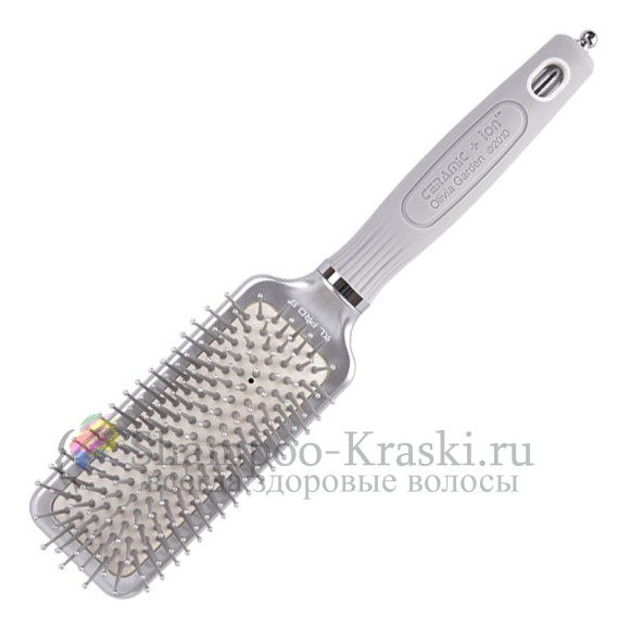 Olivia Garden XL Pro S Щетка керамик+ион малая 9 рядов