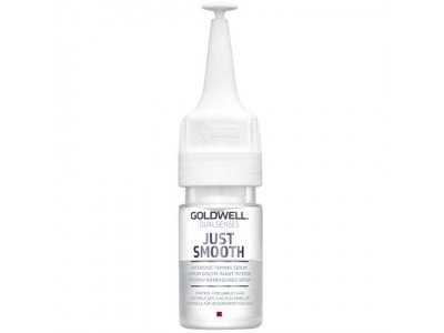 Cыворотка для разглаживания непослушных волос - Goldwell Dualsenses Just Smooth Serum 12х18 мл