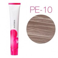 Lebel Materia 3D Pe-10 (яркий блондин перламутровый) - Перманентная низкоаммичная краска для волос 80 мл