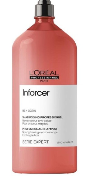 Укрепляющий шампунь против ломкости волос - Loreal Профешнл Serie Expert Inforcer Shampoo 1500 мл