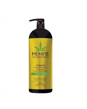Кондиционер для повреждённых окрашенных волос Hempz Pure Herbal Original Conditioner For Damaged Color Treated Hair 1000 мл.