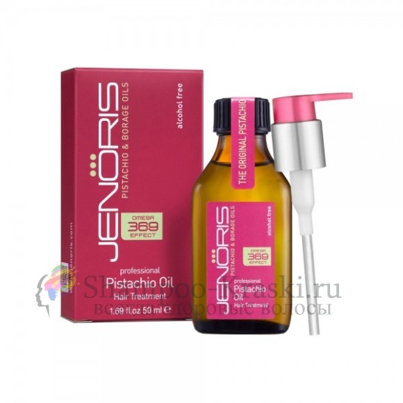 Масло для волос Jenoris Pistachio Oil Hair Treatment 50 мл.