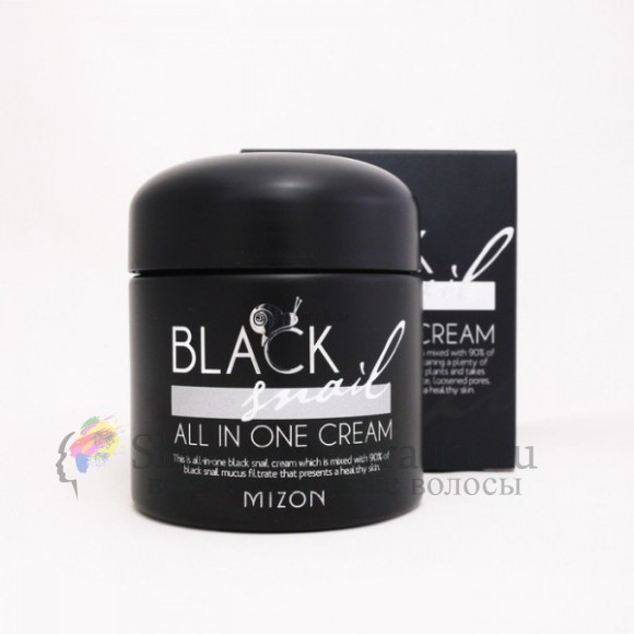 Mizon Black Snail All in one Cream Крем для лица с экстрактом черной улитки 75 мл