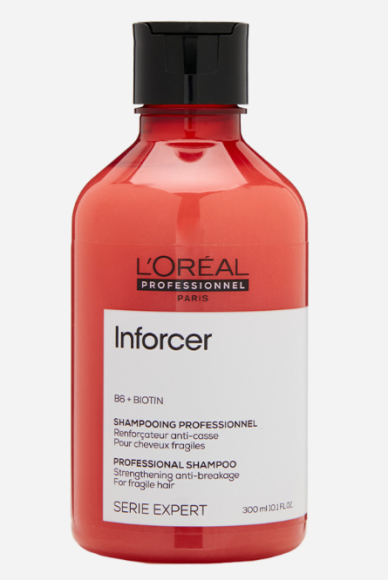 Укрепляющий шампунь против ломкости волос - Loreal Профешнл Serie Expert Inforcer Shampoo 300 мл