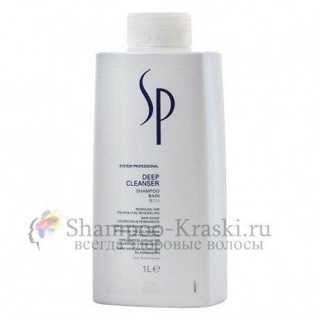 Шампунь для глубокого очищения волос - Wella SP Deep Cleanser 1000 мл