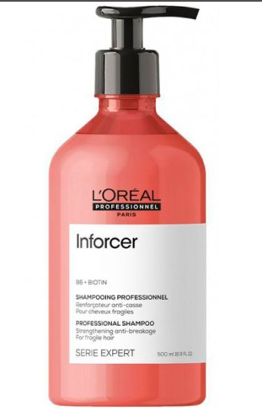 Укрепляющий шампунь против ломкости волос - Loreal Профешнл Serie Expert Inforcer Shampoo 500 мл