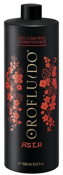 Кондиционер для поврежденных, тонких, пушащихся волос - Orofluido Asia Zen Control Conditioner 1000мл
