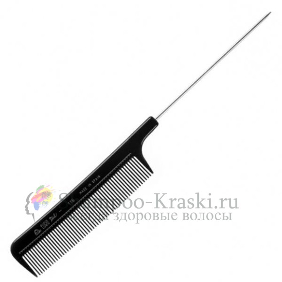 Расческа хвостик с крючком EUROSTIL