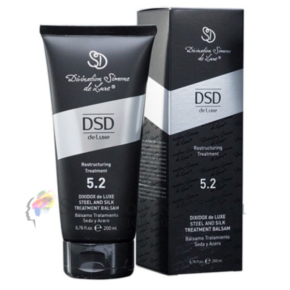 Бальзам восстанавливающий DSD De Luxe Steel And Silk Treatment Balsam 5.2 (Диксидокс Де Люкс 5.2) 200 мл.