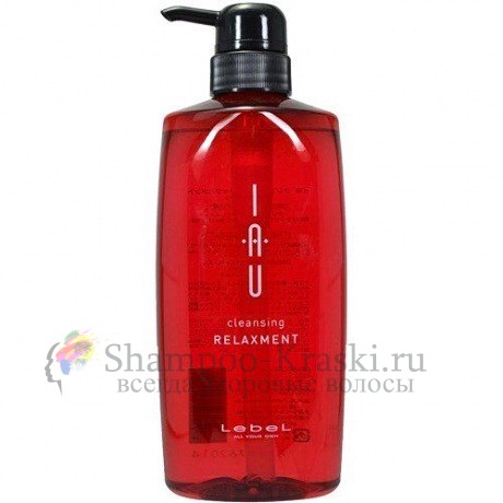 Расслабляющий аромашампунь для сухой кожи головы - Lebel Iau Infinity Aurum Cleansing Relaxment 600 мл