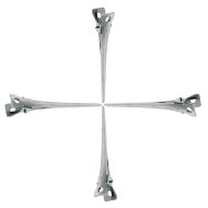 Зажимы Металлические маленькие на карте 36шт.SIBEL