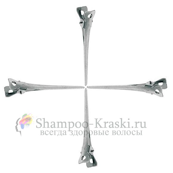 Зажимы Металлические маленькие на карте 36шт.SIBEL