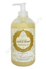 Мыло жидкое Nesti Dante 60th Anniversary Gold Liquid Soap (Нести Данте Юбилейное Золотое) 500 мл.