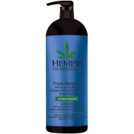 Кондиционер с глубоким увлажнением без сульфатов Hempz Pure Herbal Triple Moisture Replenishing Conditioner 1000 мл.