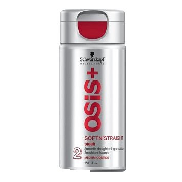 Разглаживающая эмульсия для выпрямления волос - Schwarzkopf Osis Softn'straight Smoothing Straightening Emulsion 150мл
