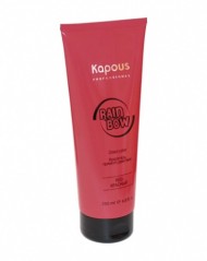 Краситель прямого действия для волос "Rainbow", Красный - Kapous Professional Rainbow Red 200 мл Краситель прямого действия для волос "Rainbow", Красный - Kapous Professional Rainbow Red 200 мл