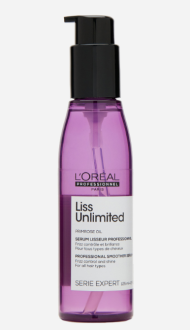 Разглаживающее термозащитное масло для сухих и непослушных волос - Loreal Liss Unlimited Blowdry Oil (Лис анлимитед оил) 125 мл Разглаживающее термозащитное масло для сухих и непослушных волос - Loreal Liss Unlimited Blowdry Oil (Лис анлимитед оил) 125 мл