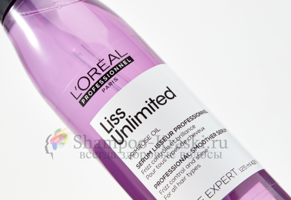 Разглаживающее термозащитное масло для сухих и непослушных волос - Loreal Liss Unlimited Blowdry Oil (Лис анлимитед оил) 125 мл Разглаживающее термозащитное масло для сухих и непослушных волос - Loreal Liss Unlimited Blowdry Oil (Лис анлимитед оил) 125 мл
