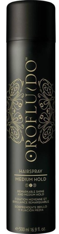 Лак для волос средней фиксации - Orofluido Medium Hair Spray 500 мл