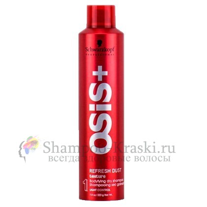 Сухой шампунь-пудра для волос - Schwarzkopf Professional Osis Refresh Dust Bodyfiying Dry Shampoo 300 мл
