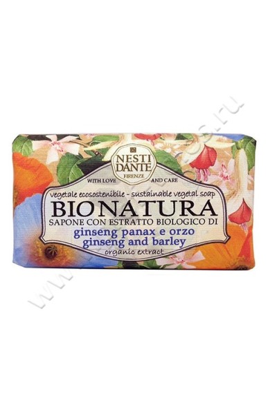 Мыло для тела Nesti Dante Ginseng & Barley Soap (Нести Данте Женьшень и Ячмень)