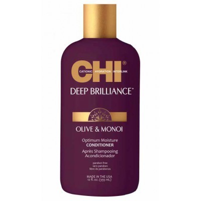 Кондиционер оптимальное увлажнение - Chi Deep Brilliance Olive & Monoi Optimum Moisture Сonditioner 355 мл