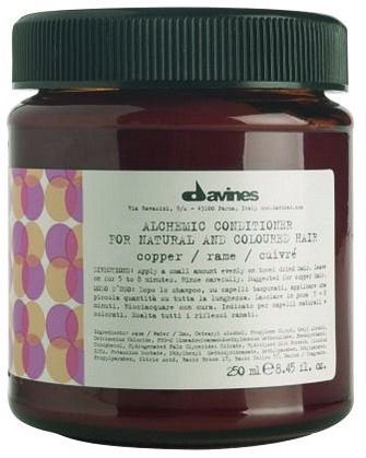Кондиционер для натуральных и окрашенных волос (медный) Давинес -Davines Alchemic Conditioner for natural and coloured hair (copper) 250 мл