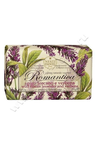 Мыло Nesti Dante Wild Tuscan Lavender & Verbena Soap (Нести Данте Дикая Тосканская Лаванда и Вербена)