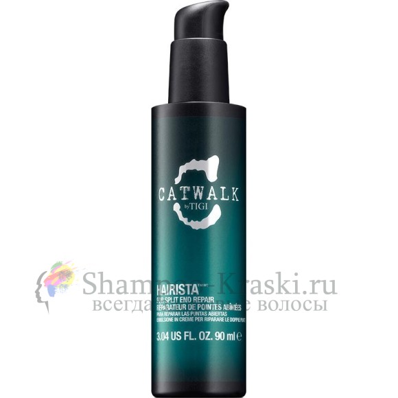 Восстанавливающий крем против ломких секущихся волос - Tigi Catwalk Hairista 90 мл