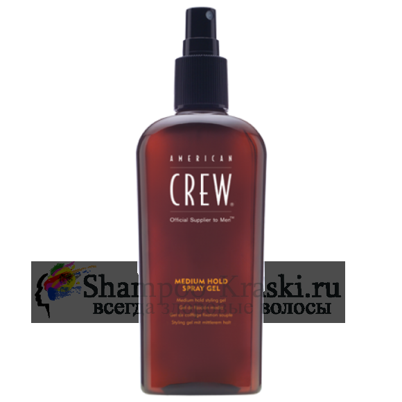 Спрей-гель для волос средней фиксации - American Crew Classic Medium Hold Spray Gel 250 мл