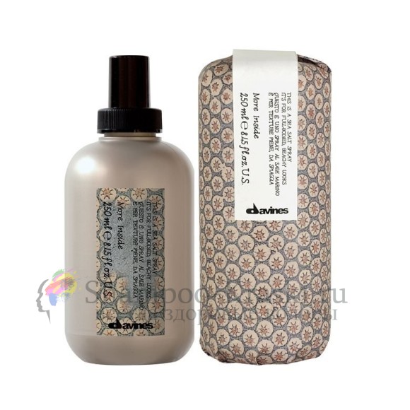 Спрей с морской солью для объемных свободных укладок -Davines More Inside Sea Salt Spray 250 мл