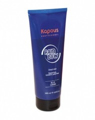Краситель прямого действия для волос "Rainbow", Синий - Kapous Professional Rainbow Blue 200 мл Краситель прямого действия для волос "Rainbow", Синий - Kapous Professional Rainbow Blue 200 мл