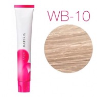Lebel Materia 3D WB-10 (яркий блондин тёплый) - Перманентная низкоаммичная краска для волос 80 мл